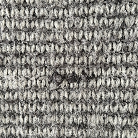 Loft Alpaca & Merino Wool Long Gray Shawl Collar Open Cardigan - Picture 14 of 16